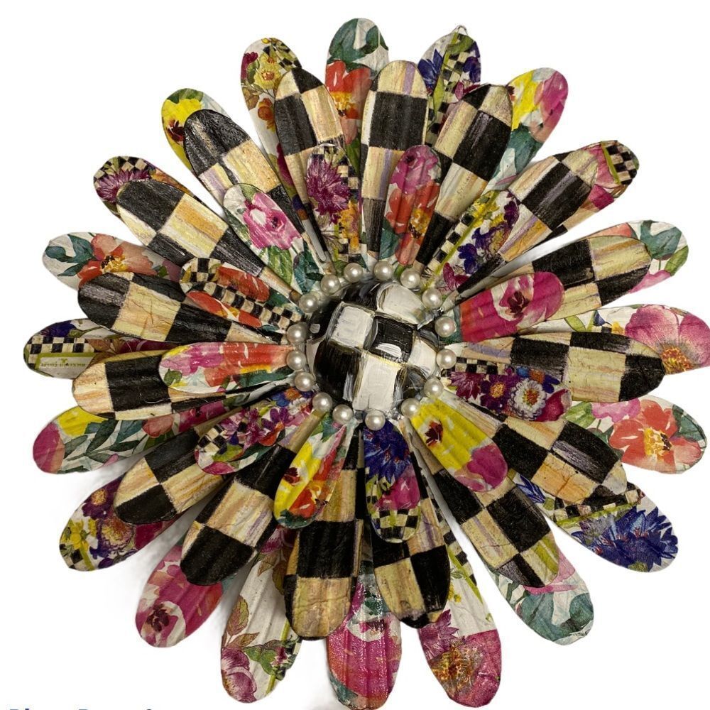 Mackenzie Childs Inspired Metal Flower